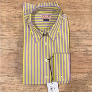 Thomas Pink long sleeved button down dress shirt